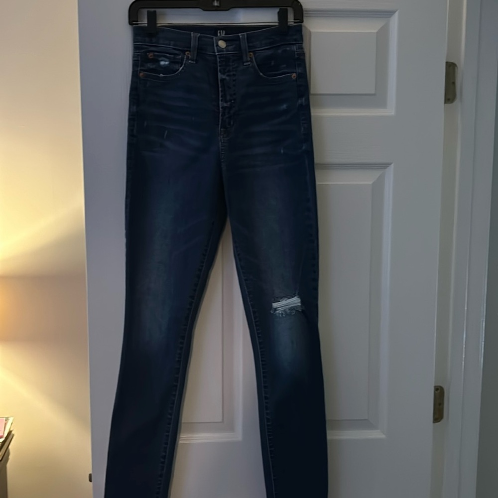 Gap Dark Blue Stretch Jeans
